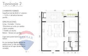 Departamento Dos Ambientes En Venta En La Calabria