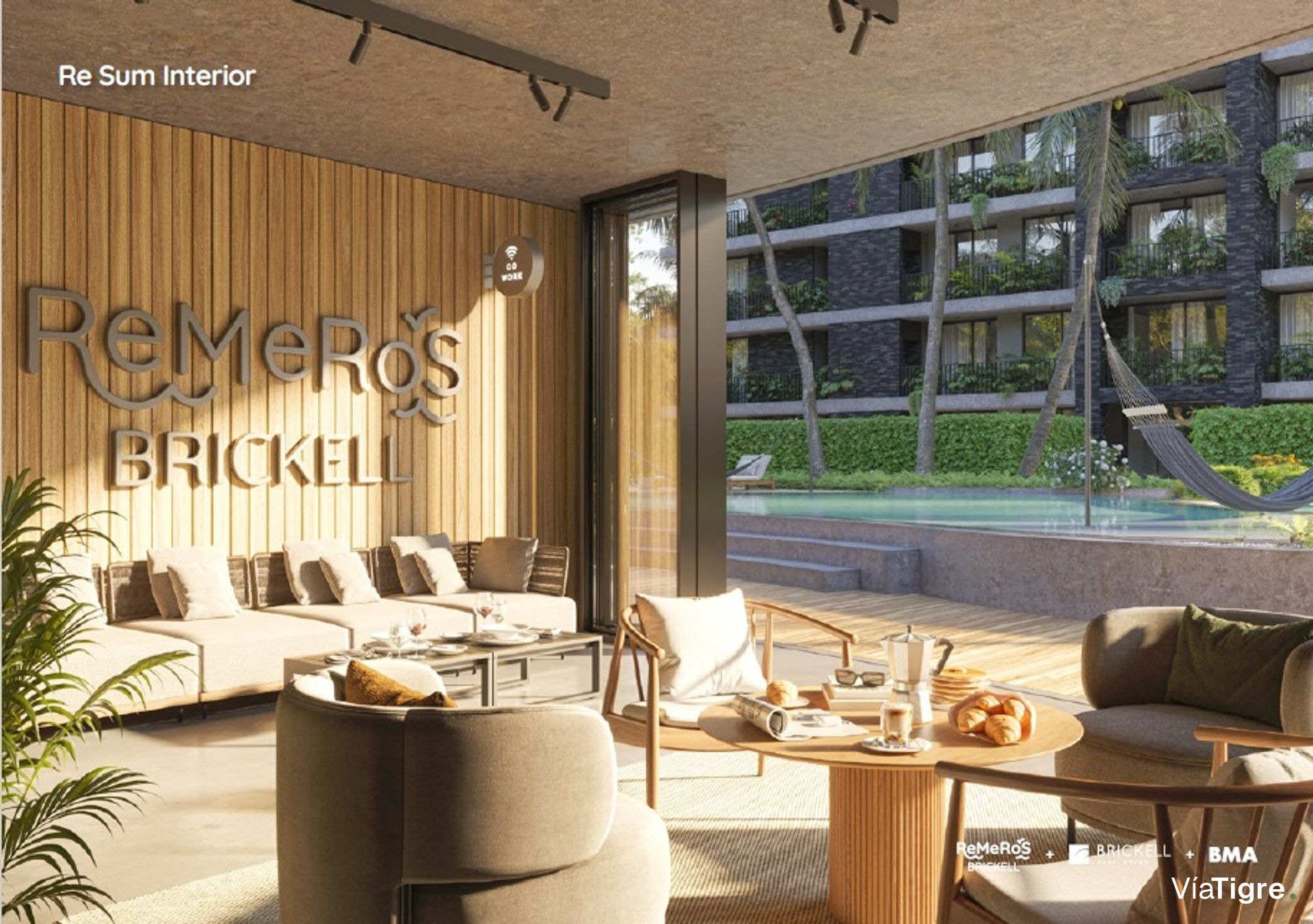 Vende Dos amb. Brickell Remeros balcón pileta sum