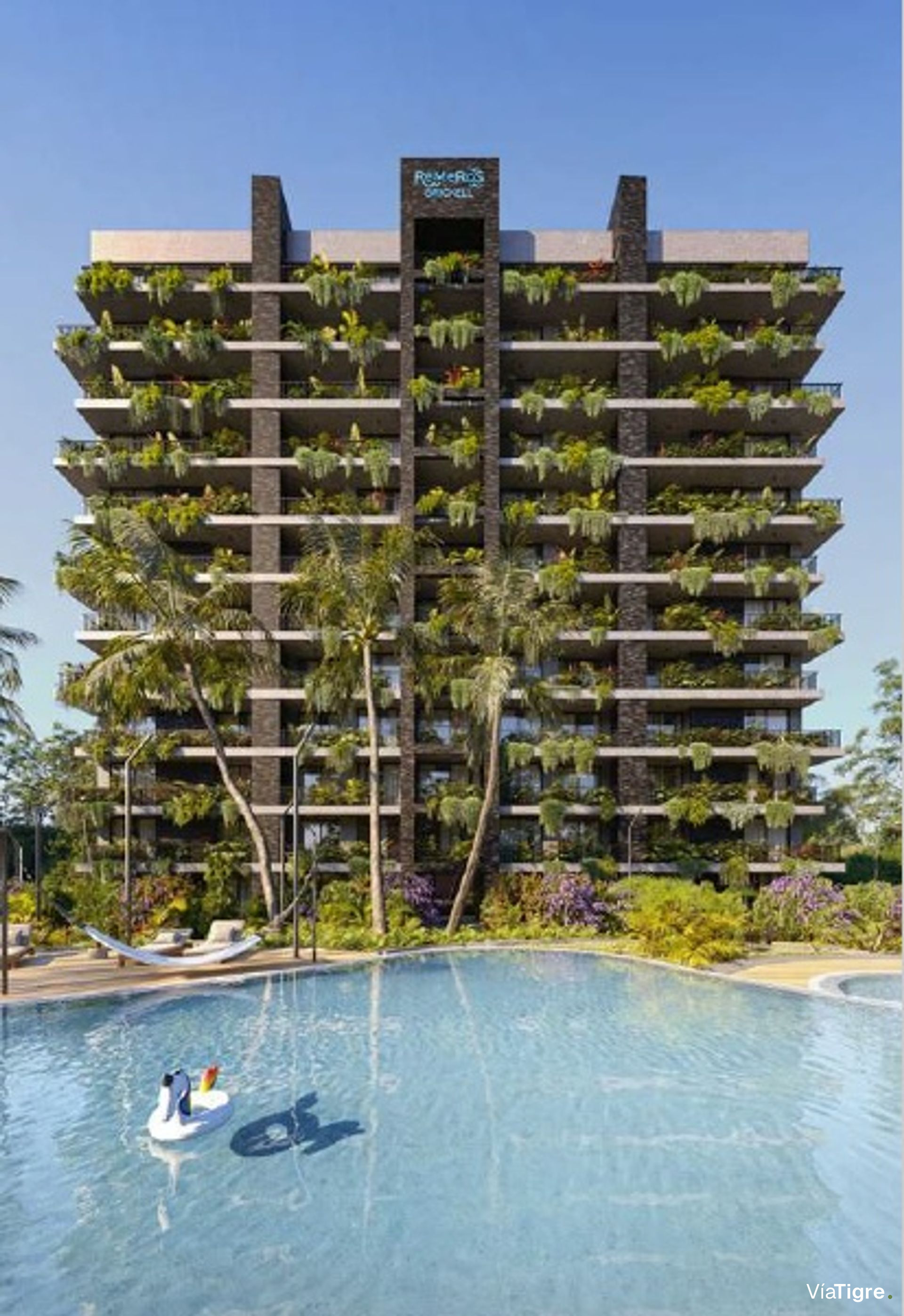 Vende Dos amb. Brickell Remeros balcón pileta sum