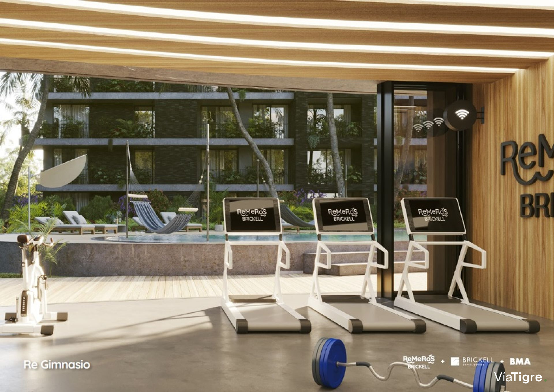 Vende Dos amb. Brickell Remeros balcón pileta sum