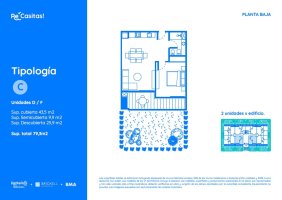 VENTA Dos amb. Brickell Remeros