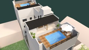 VENTA DEPTO en POZO 2 dormitorios Victoria TERRAZA