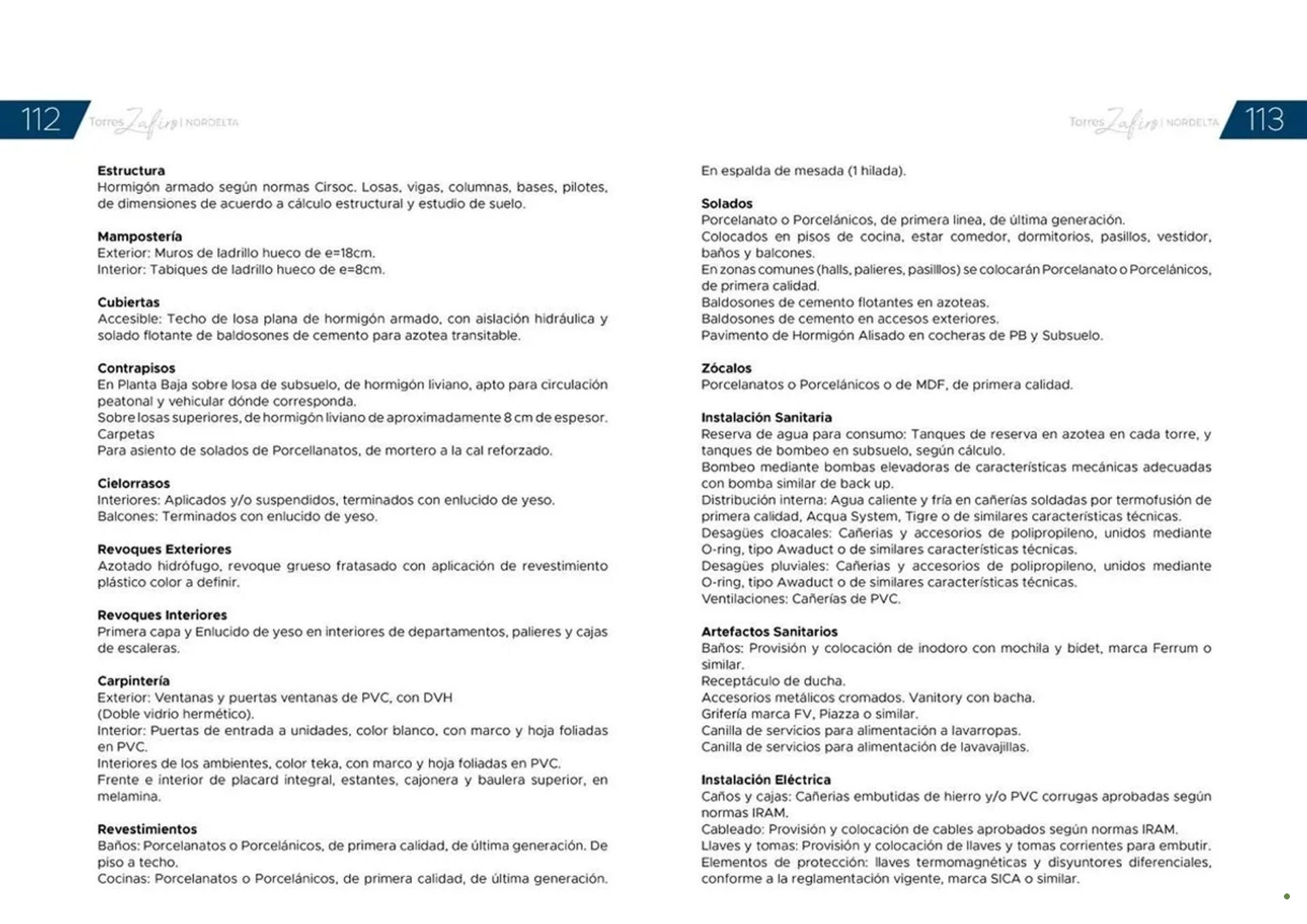 Torres Zafiro Nordelta - Venta Depto 3 Ambientes