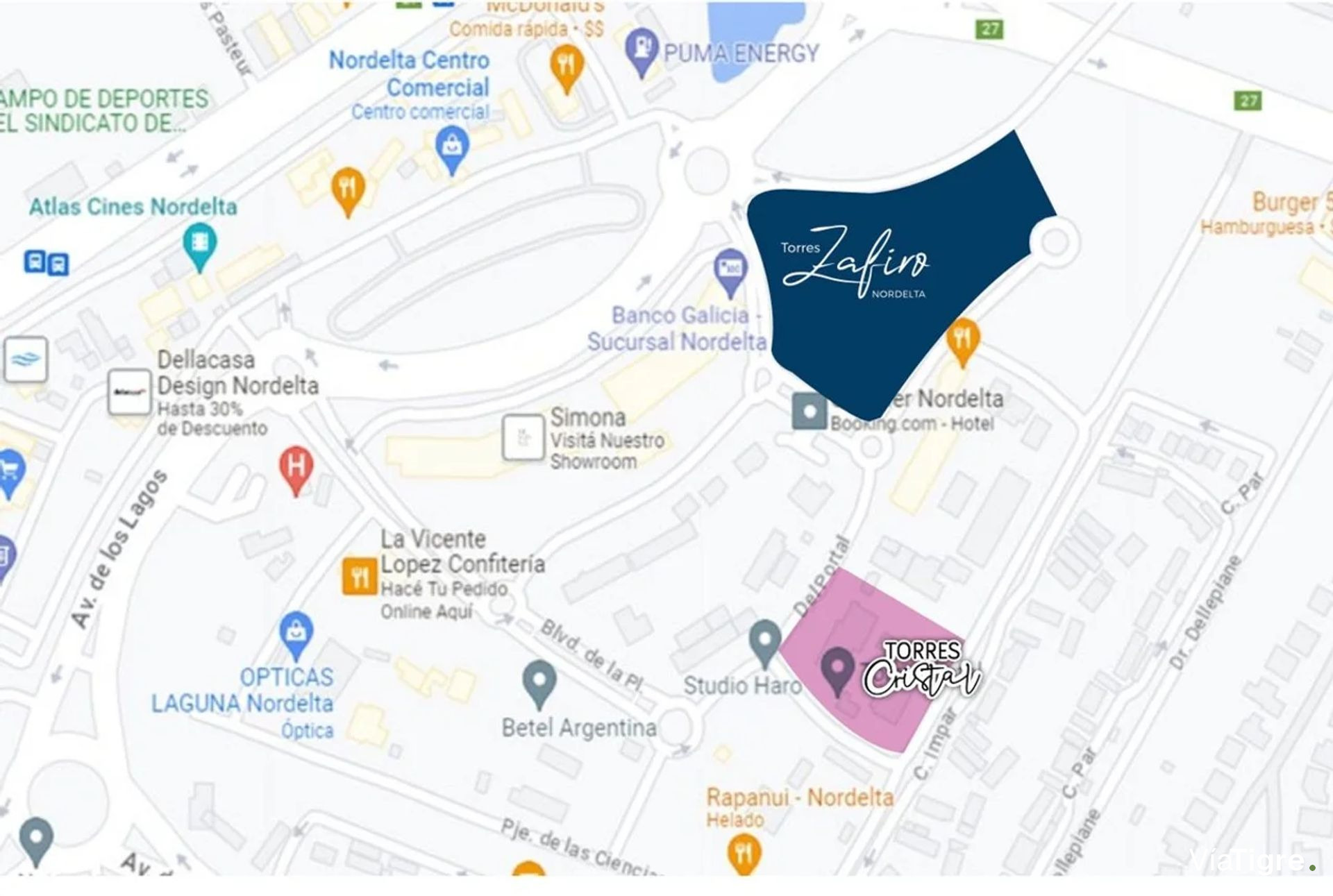 Torres Zafiro Nordelta - Venta Depto 3 Ambientes