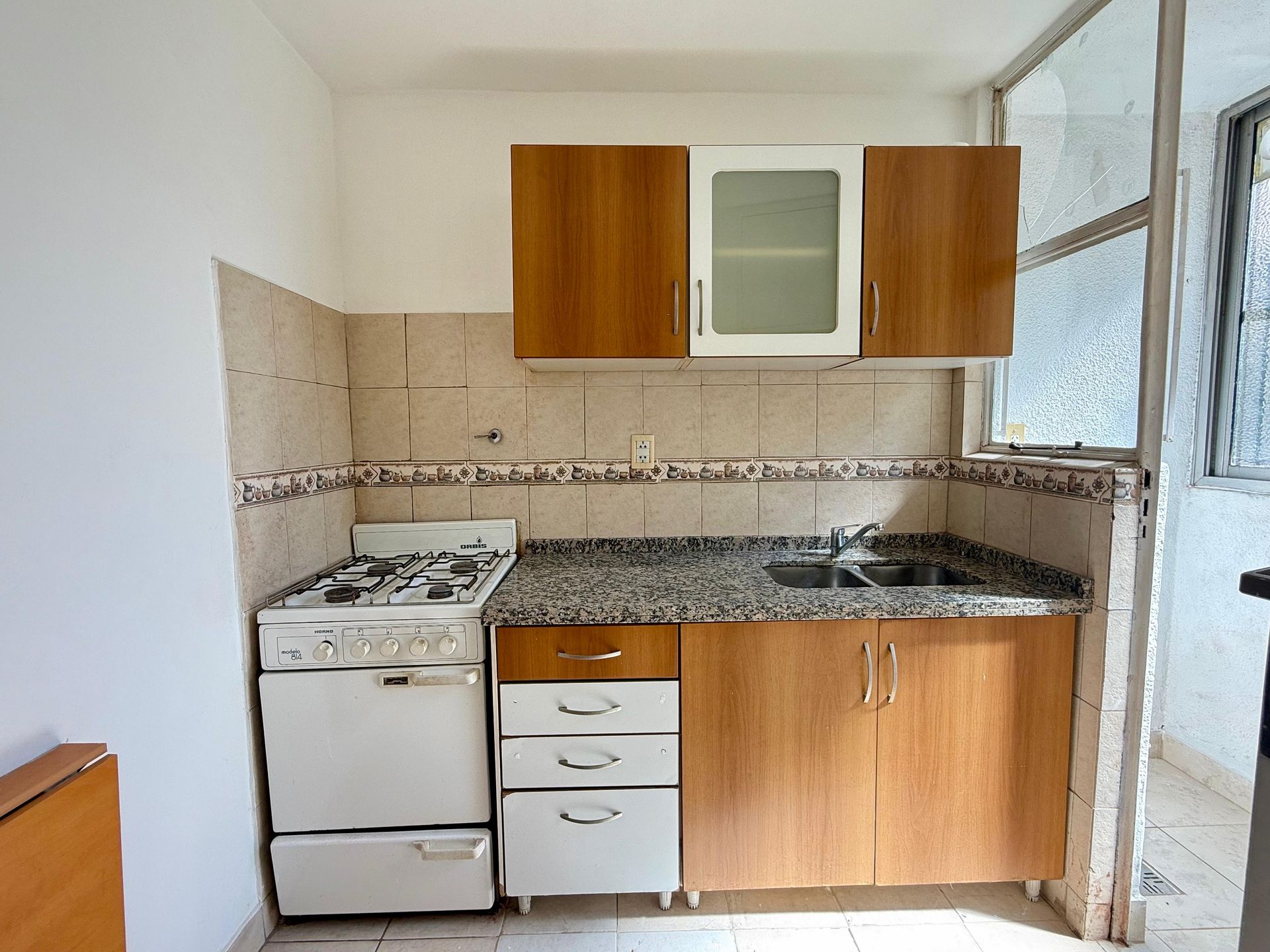 VENTA 2 ambientes c/terraza TODO LUZ, APTO CREDITO