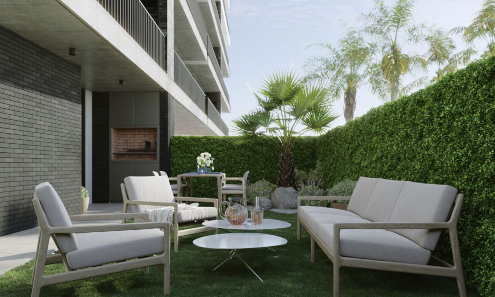 Venta Remeros Brickell 2 Ambientes Con Jardín