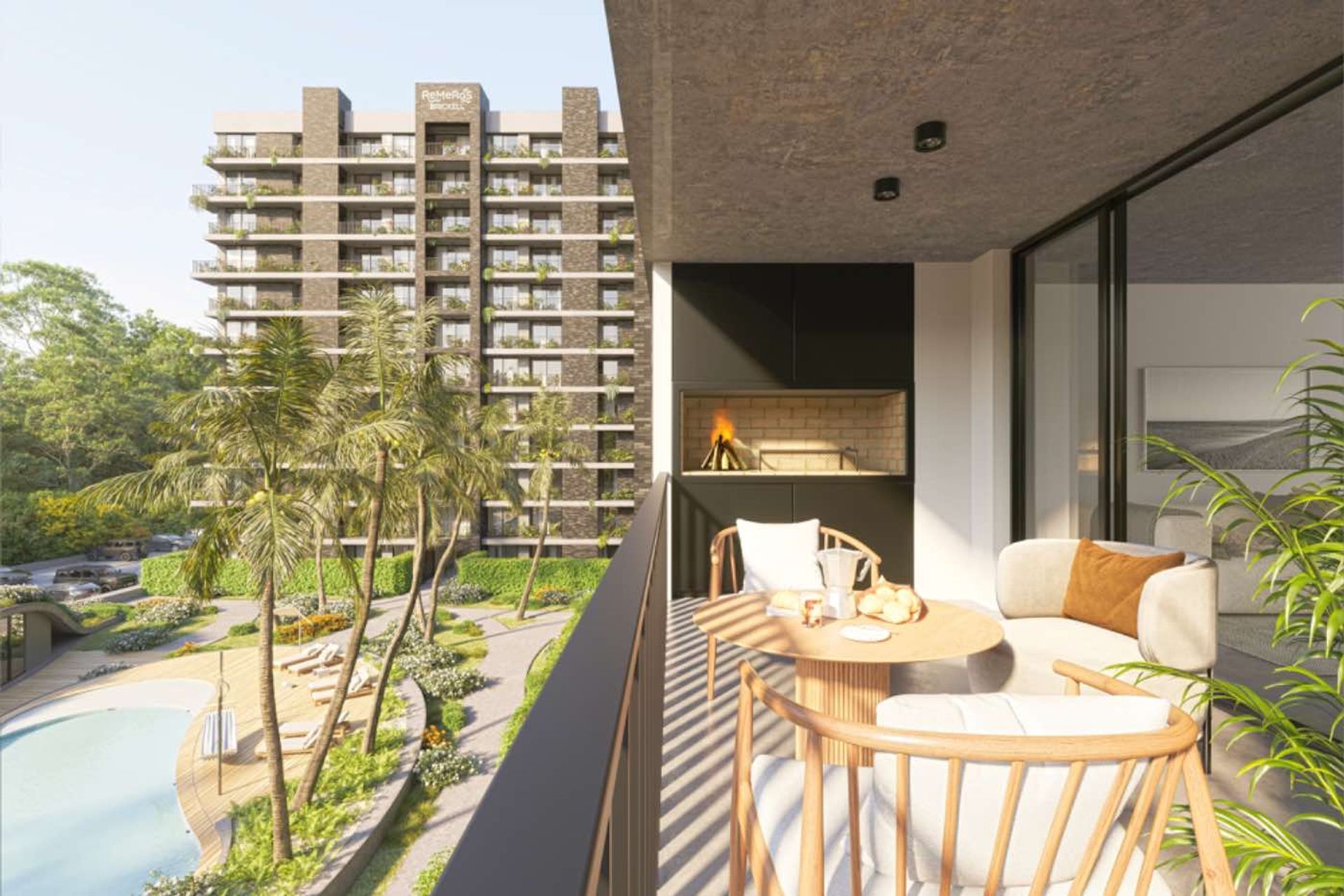 Venta Brickell Remeros Monoambiente Con Balcón