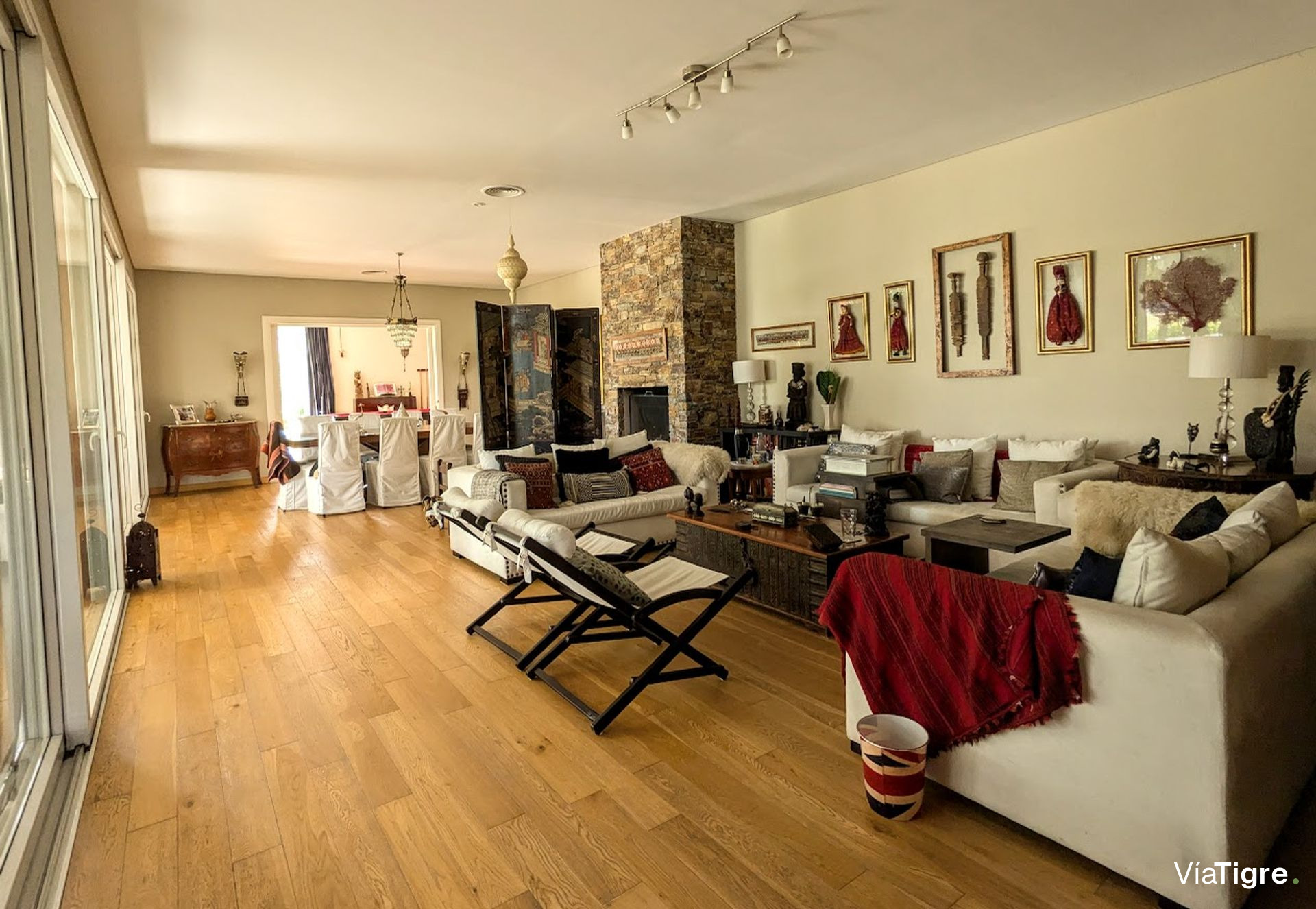 Casa alquiler temp 6 amb amoblada Nordelta laguna