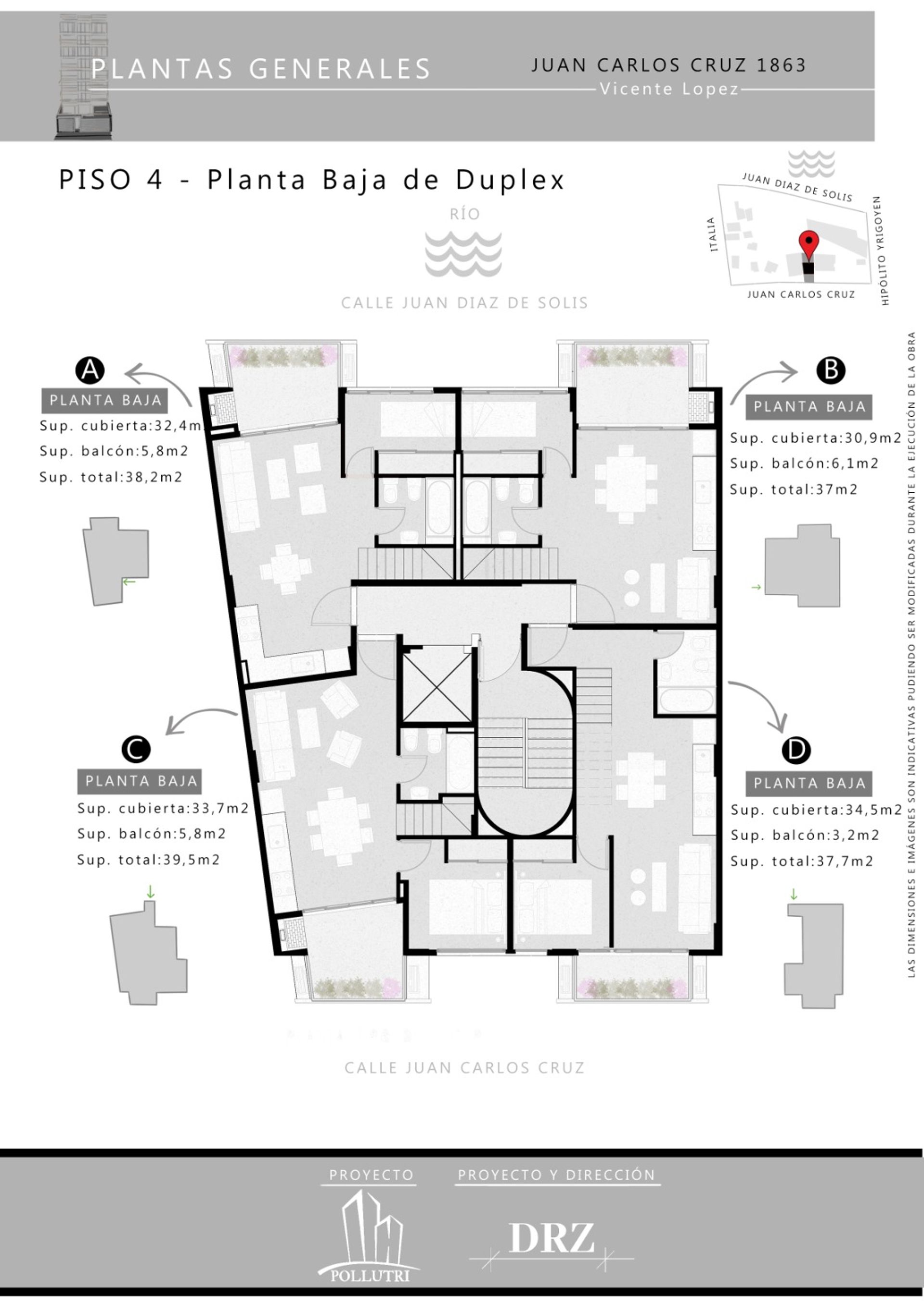 Venta Vicente Lopez rio dúplex balcón Nuevo