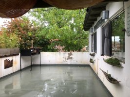 House in Horizontal Property Facing Front
