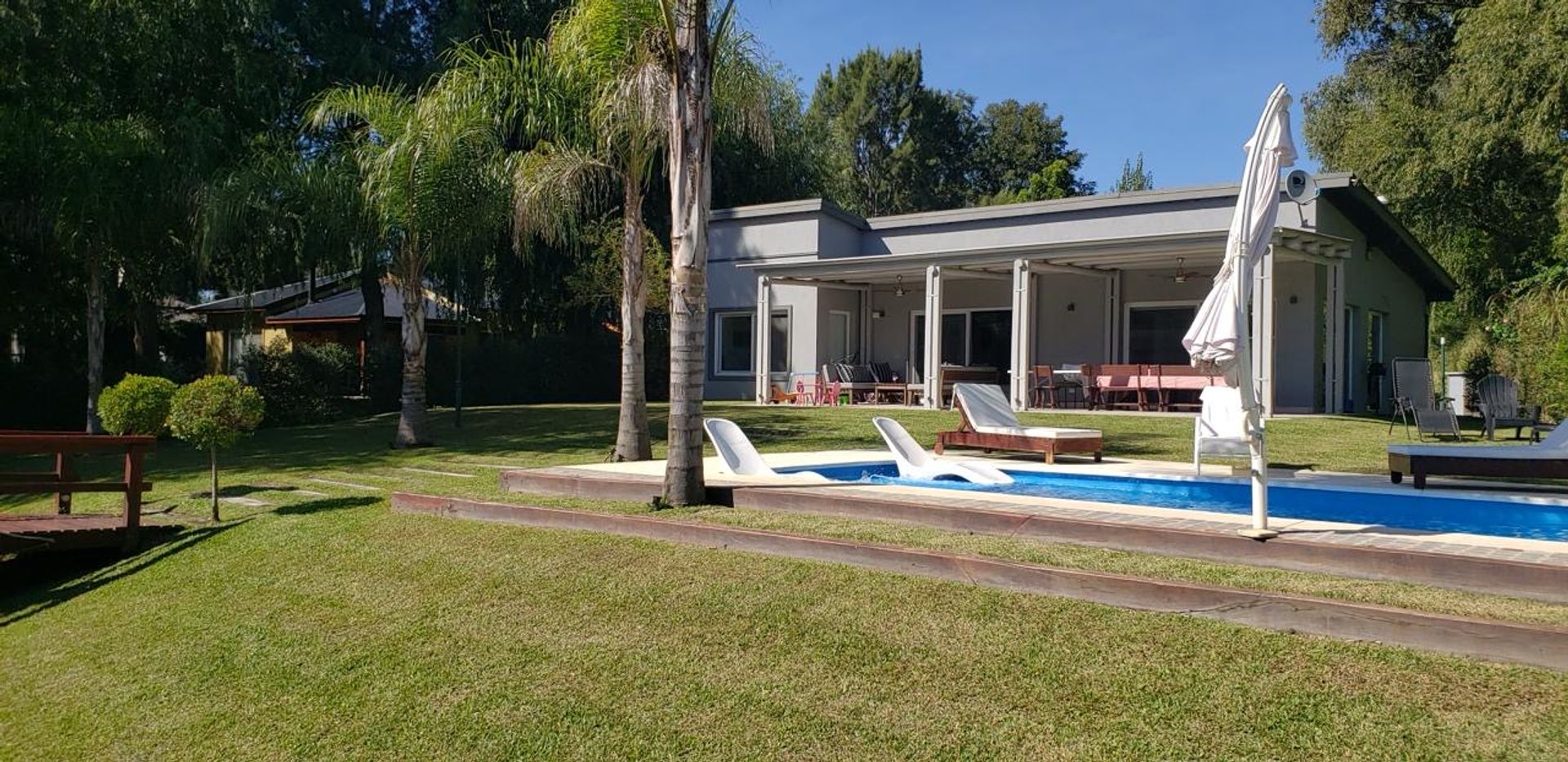 Casa 4 Ambientes Quincho Piscina Muelle Toilette