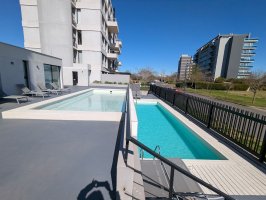 alquiler depto 2 ambiente Nordelta cochera balcon