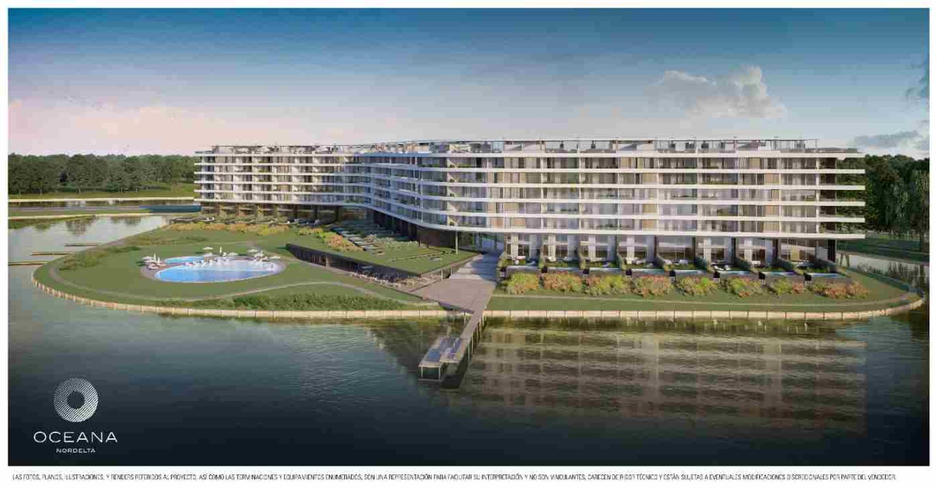 Venta Depto 3 Amb Cochera Vista A La Laguna Oceana