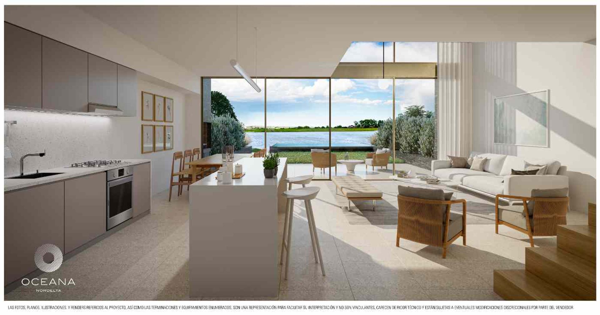 Venta Depto 3 Amb Oceana Cochera Vista A La Laguna