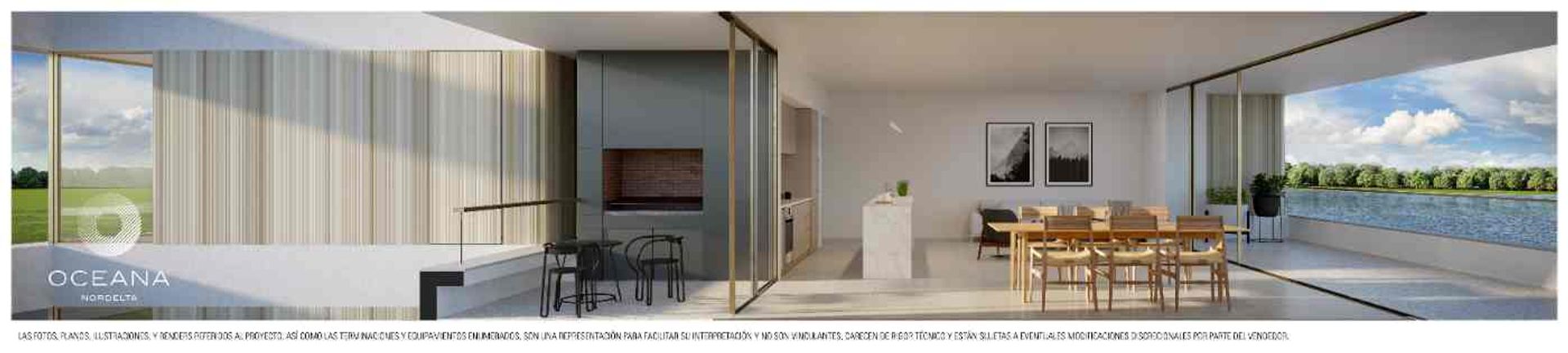 Venta Depto 3 Amb Oceana Cochera Vista A La Laguna