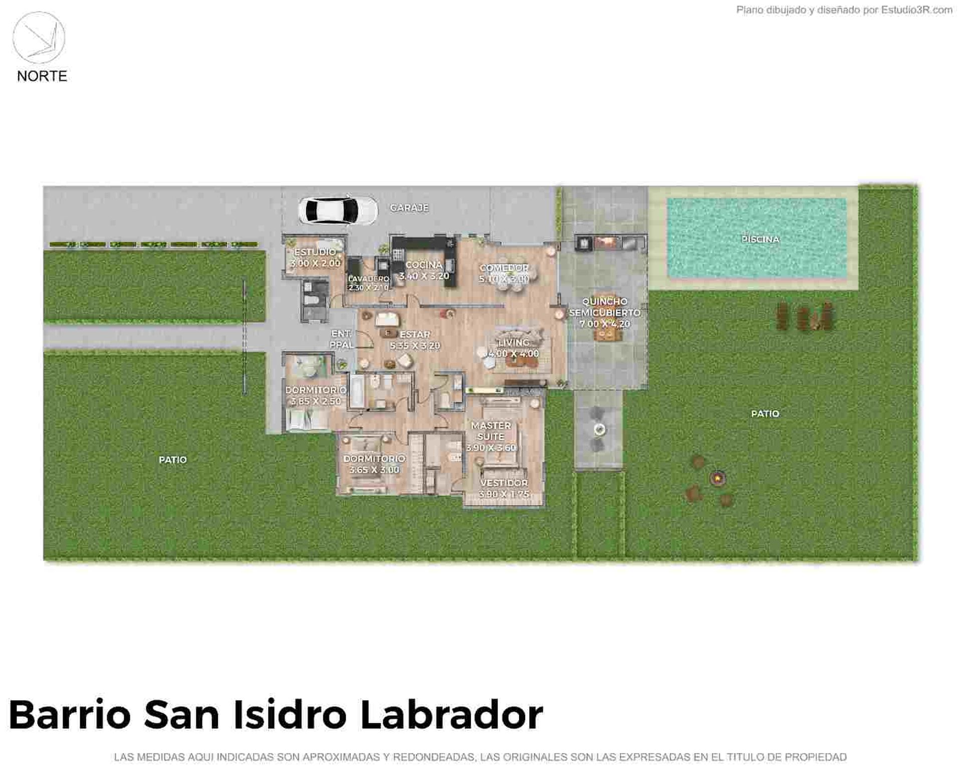 CASA/pileta LOTE INTERNO SAN ISIDRO LABRADOR