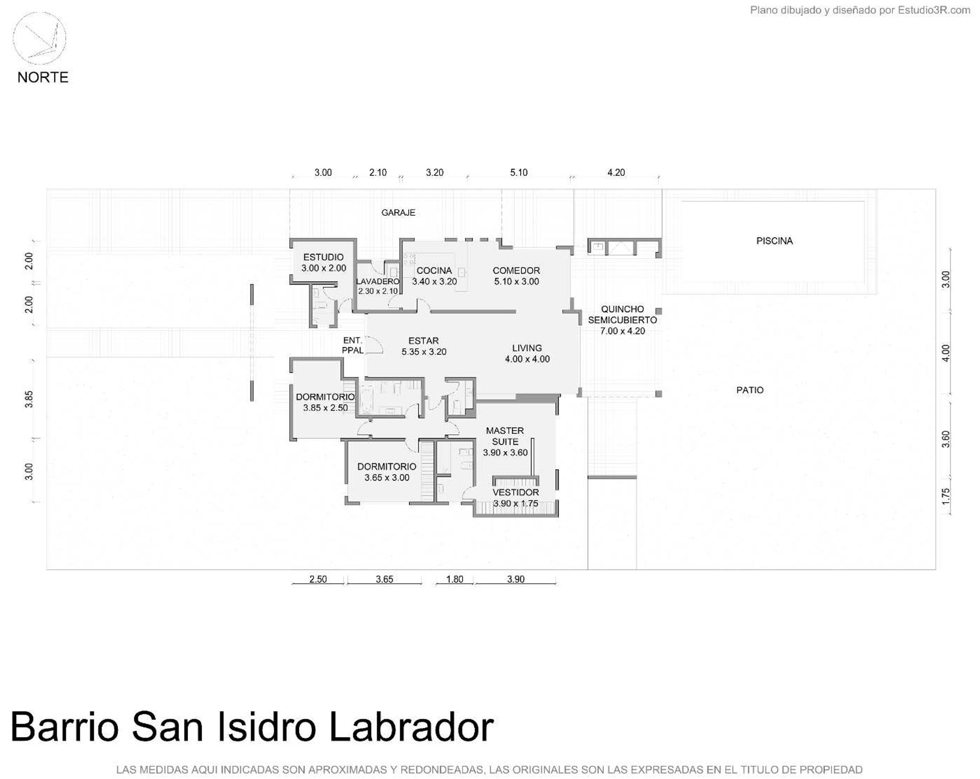 CASA/pileta LOTE INTERNO SAN ISIDRO LABRADOR
