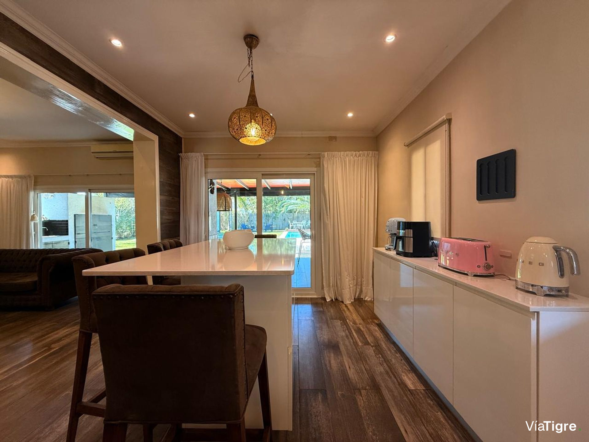 Casa san isidro labrador c pileta lote interno