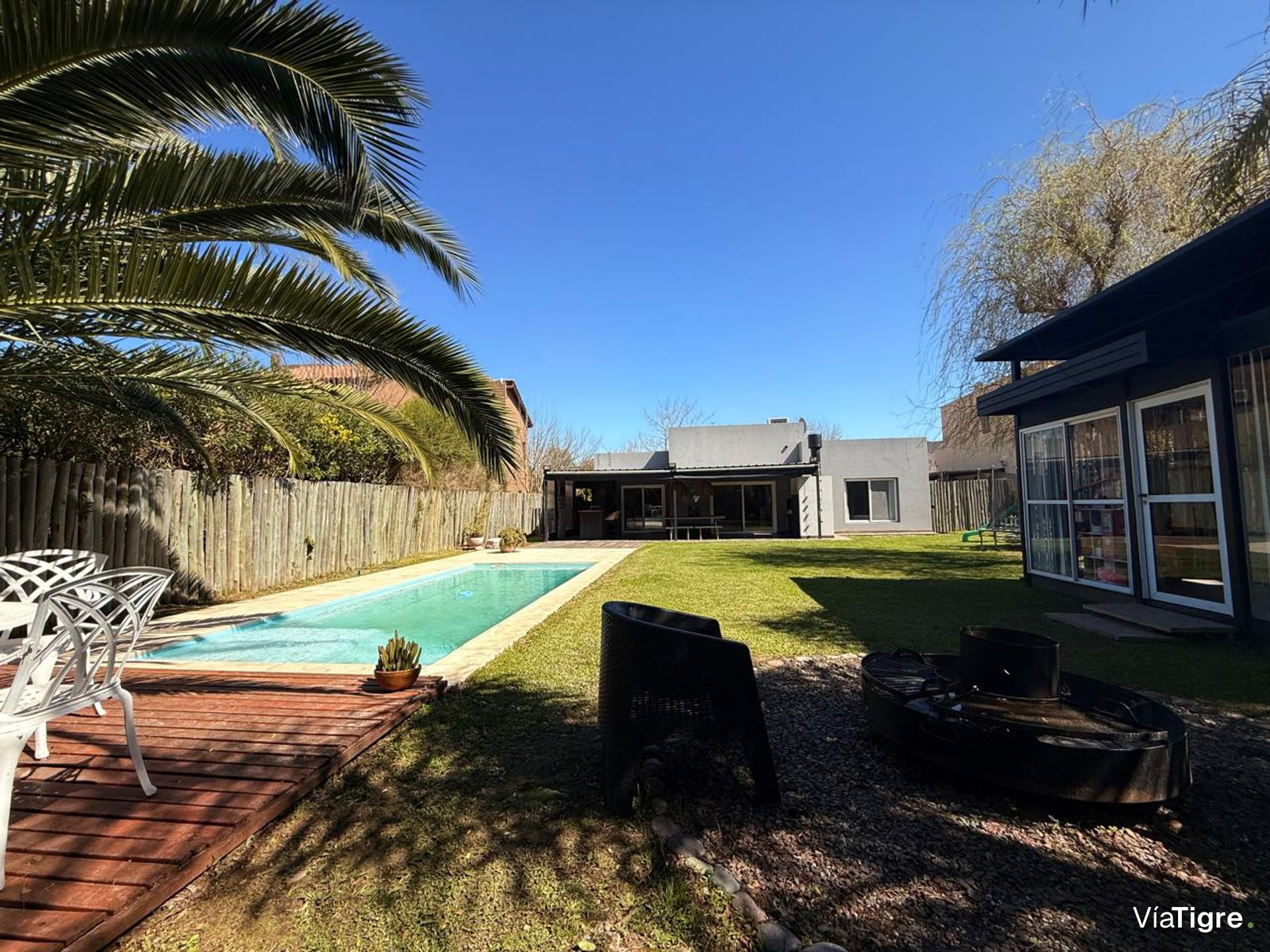 Casa san isidro labrador c pileta lote interno