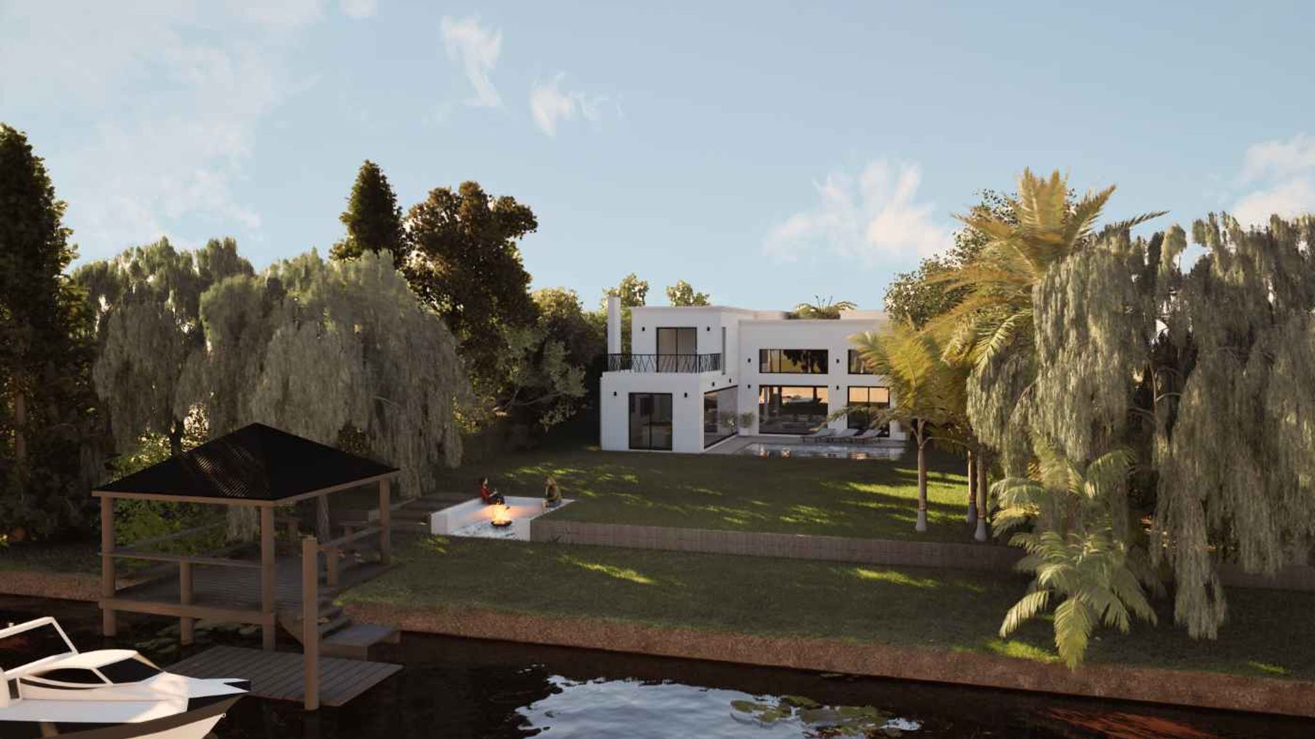 Casa En Venta Al Rio En San Benito Villanueva