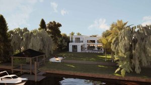 Casa En Venta Al Rio En San Benito Villanueva