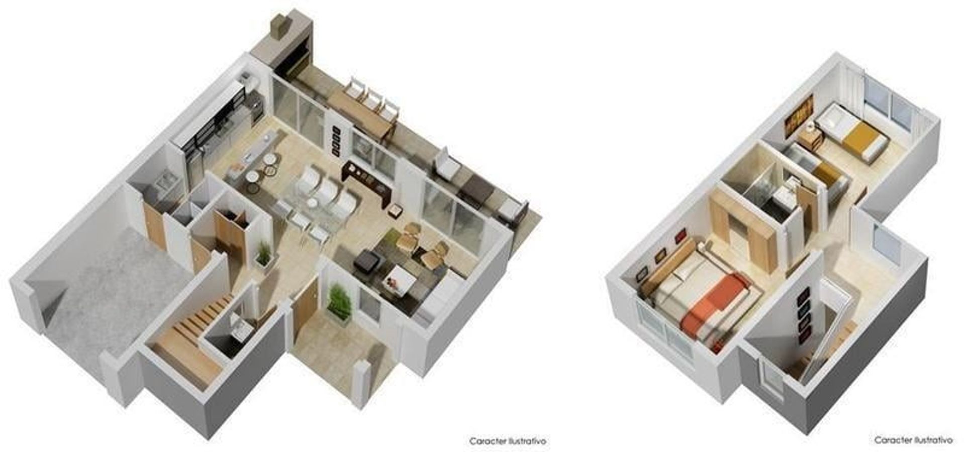 Sale of 3-room houses in San Patricio, Tigre
