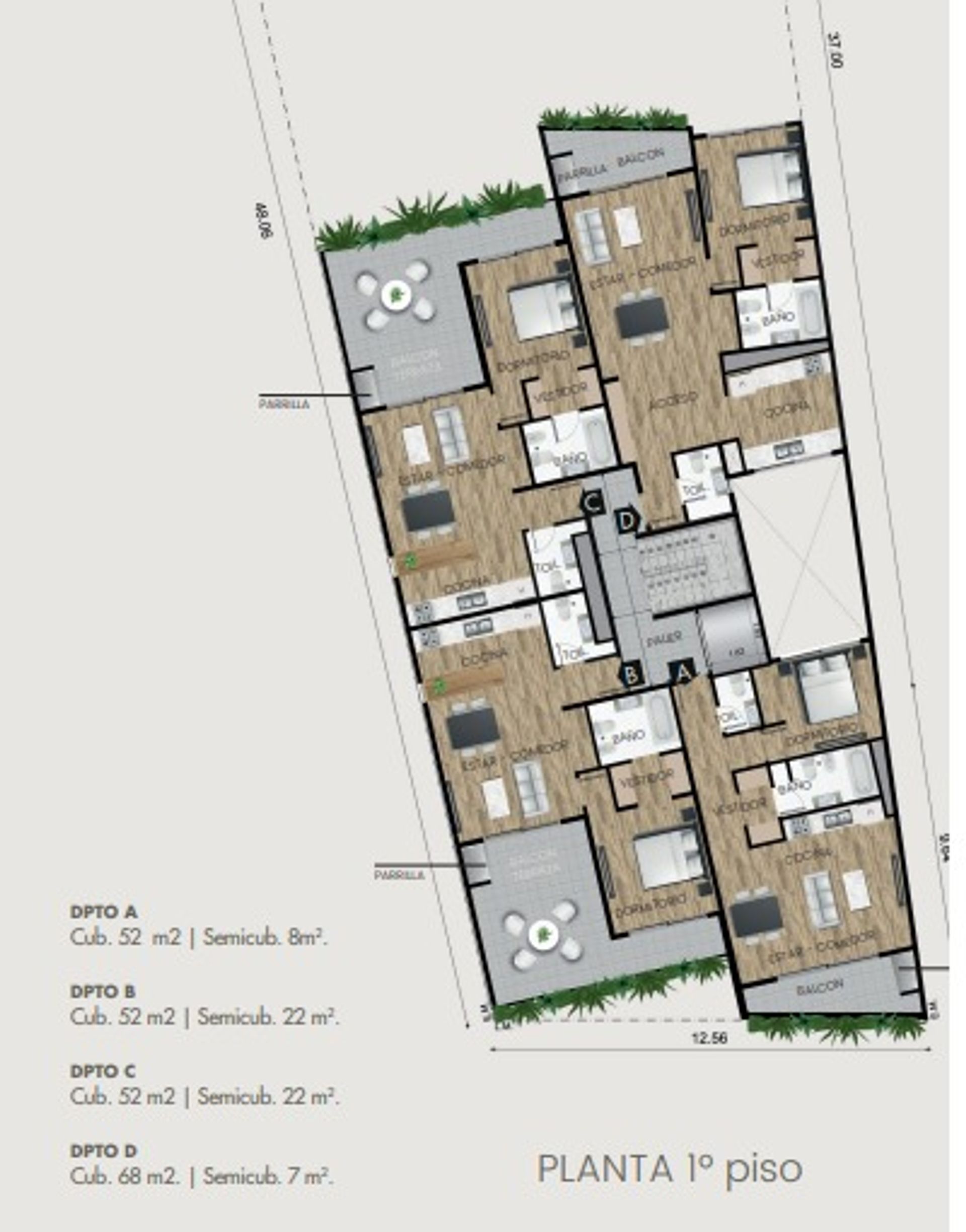 Venta Departamento De 2 Amb En Tigre Centro