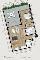 2-Room Apartment for Sale in Tigre Center