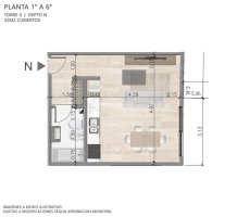 Sale of brand-new studio in TIGRE