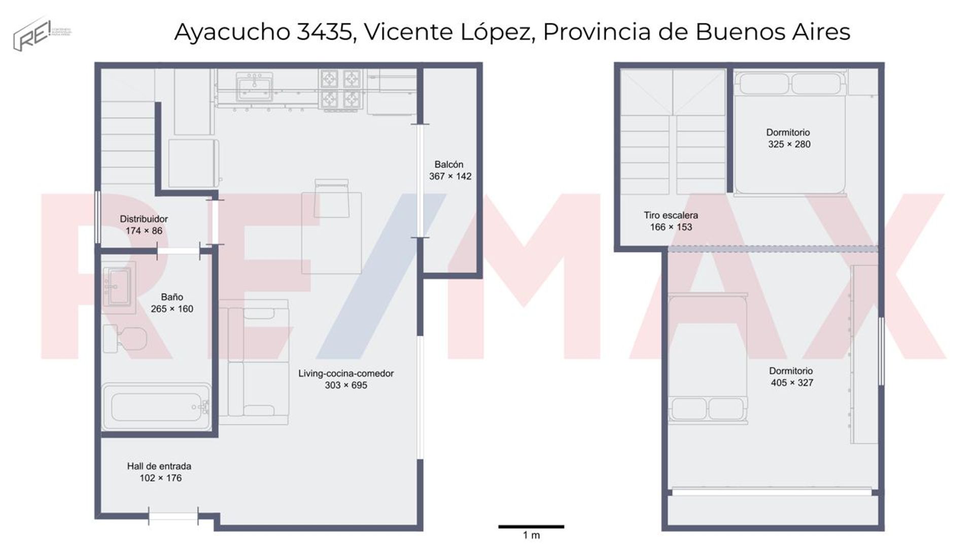 DEPARTAMENTO 2 AMBIENTES en VENTA OLIVOS BALCON