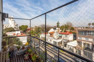 2-room apartment for sale Olivos balcony