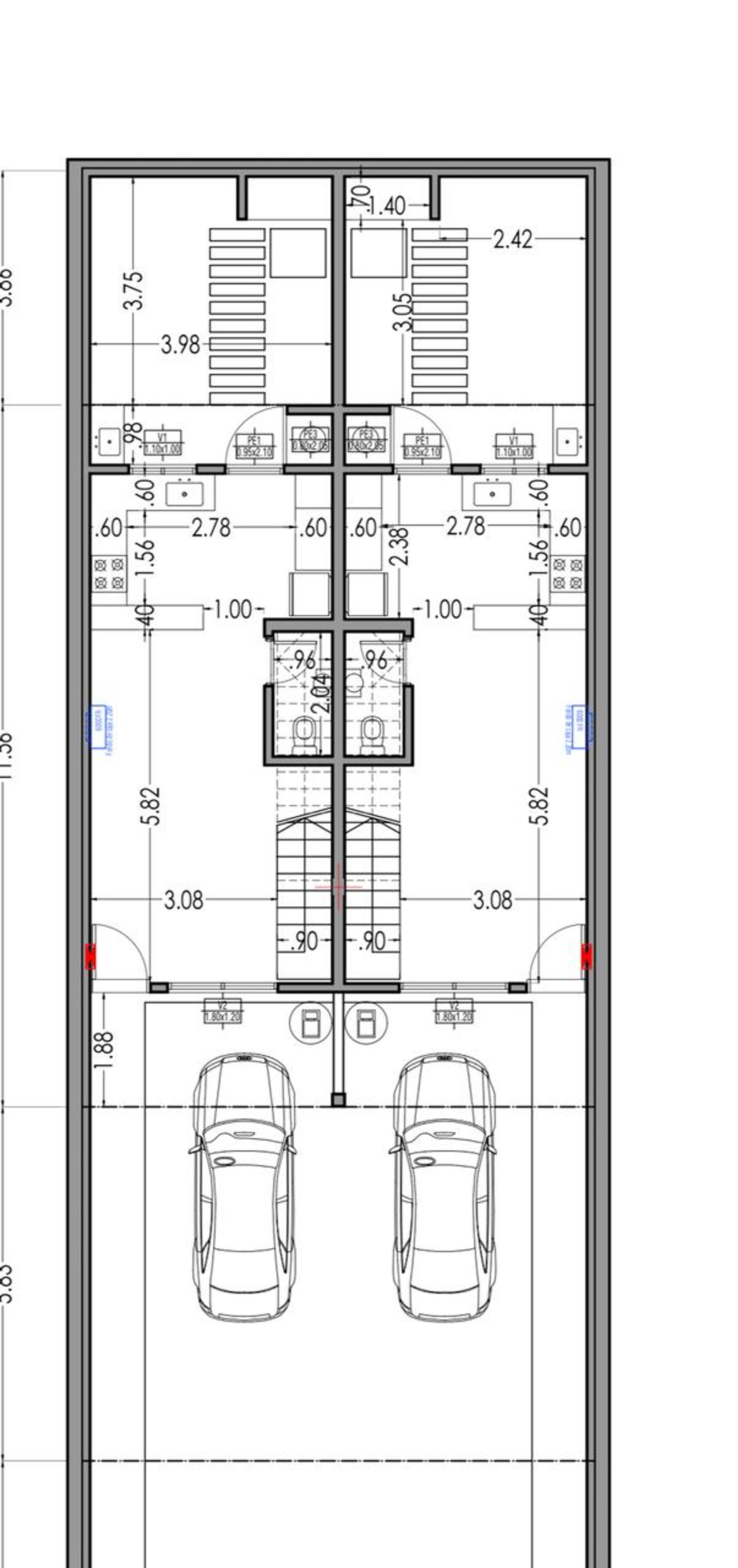 Duplex a estrenar, 3 hab, coch, parque y parrilla