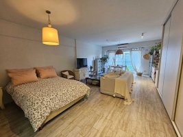 Sale 1-room apartment with balcony, pool, laundry, utilities