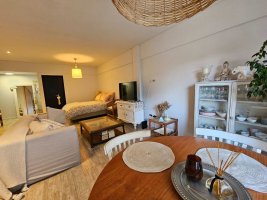 Sale 1-room apartment with balcony, pool, laundry, utilities