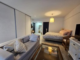 Sale 1-room apartment with balcony, pool, laundry, utilities