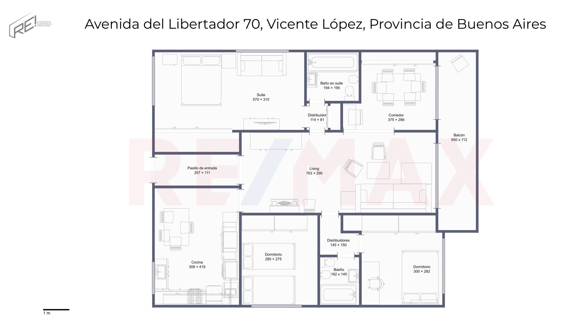 Venta Dpto 4 amb 2 coch 2 baul balcón vista al río