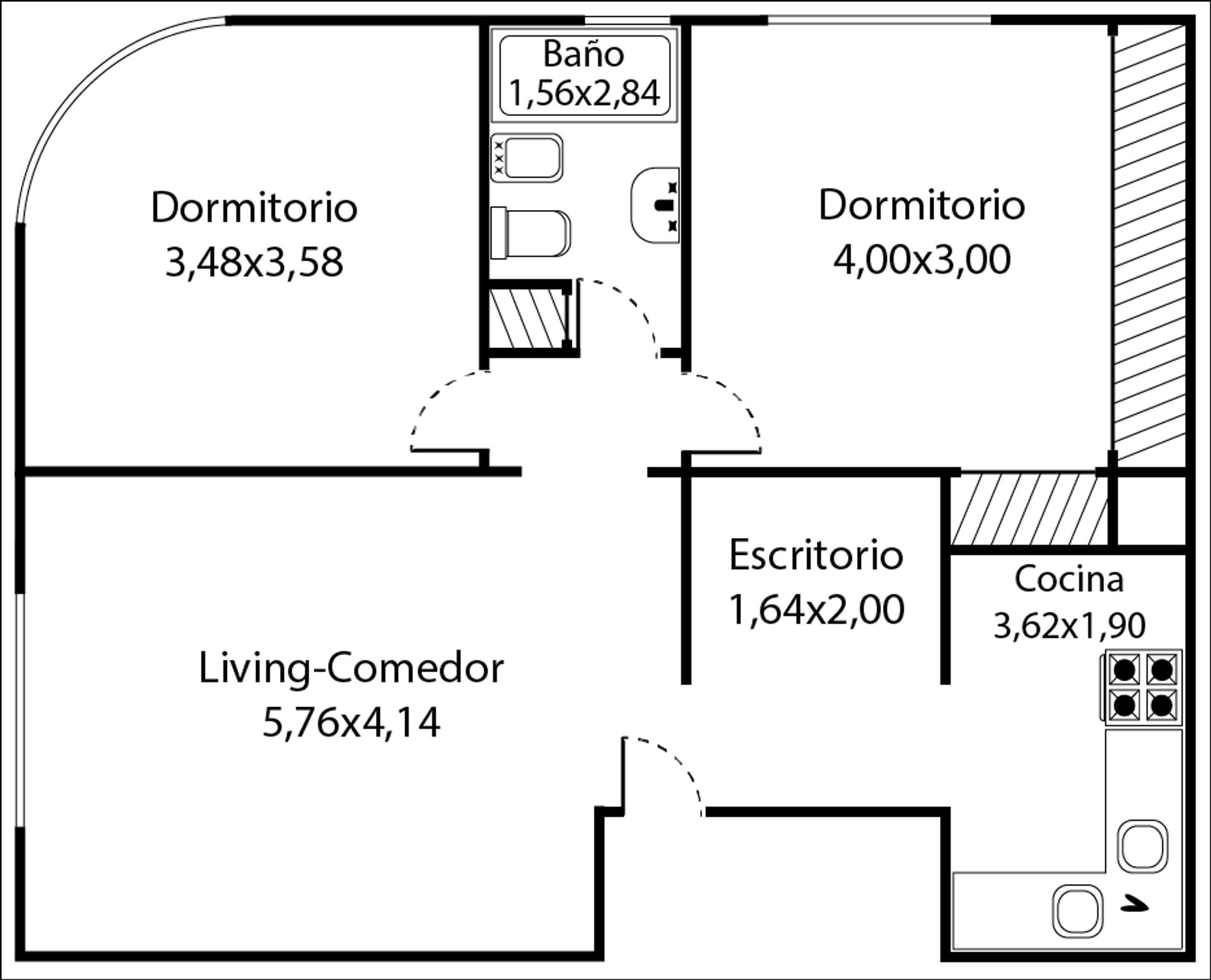 Venta Ph 3 Amb Frente Al Parque - Florida