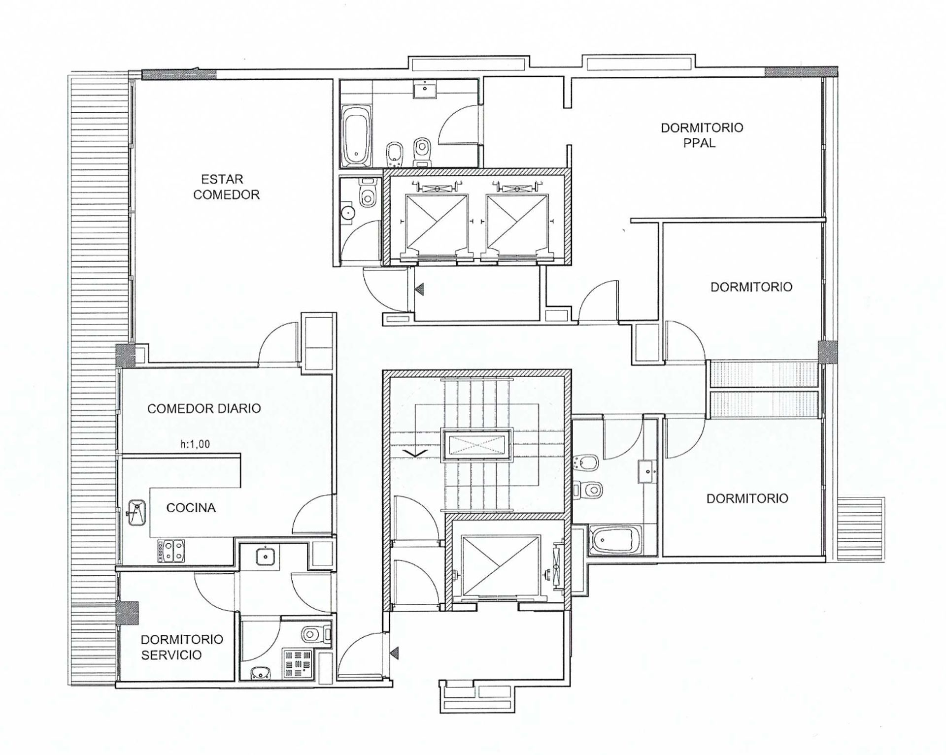 Venta Departamento cuatro ambientes en La LUCILA