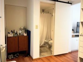 Rental: 2 rooms, bathroom, toilet, garage, balcony – Impeccable!