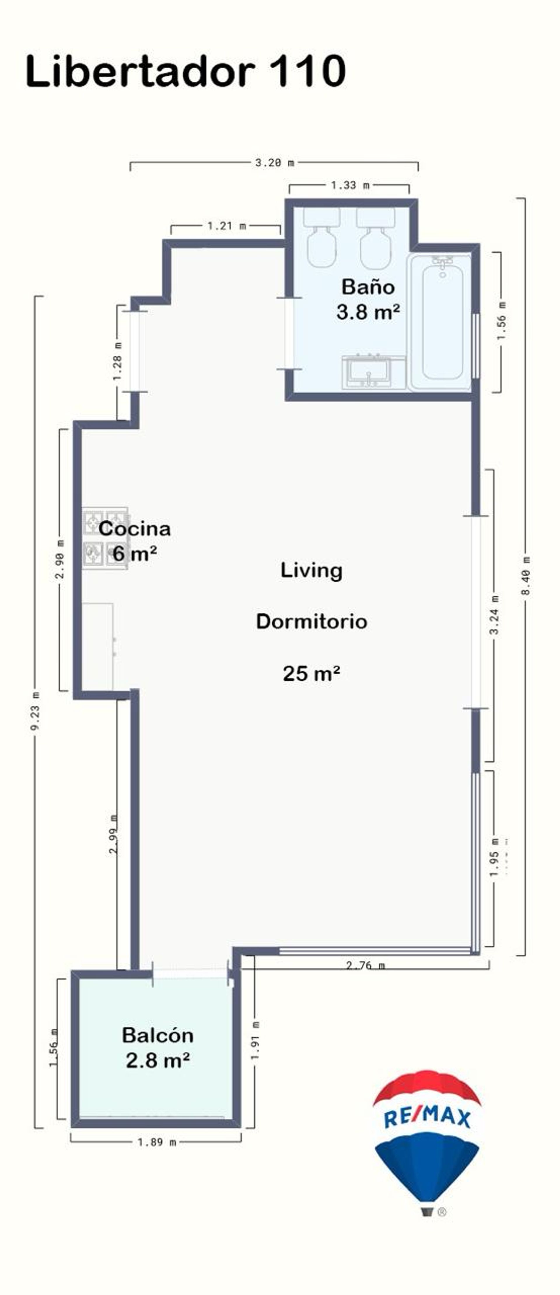 Monoambiente En Alquiler Torre Premium Libertador