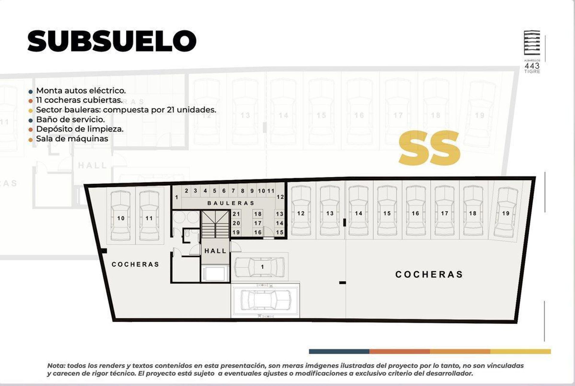 VENTA Dpto. Monoambiente c/cochera Tigre centro.