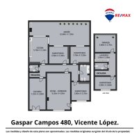 House for Rent in Vicente Lopez, 5 rooms, with Garden