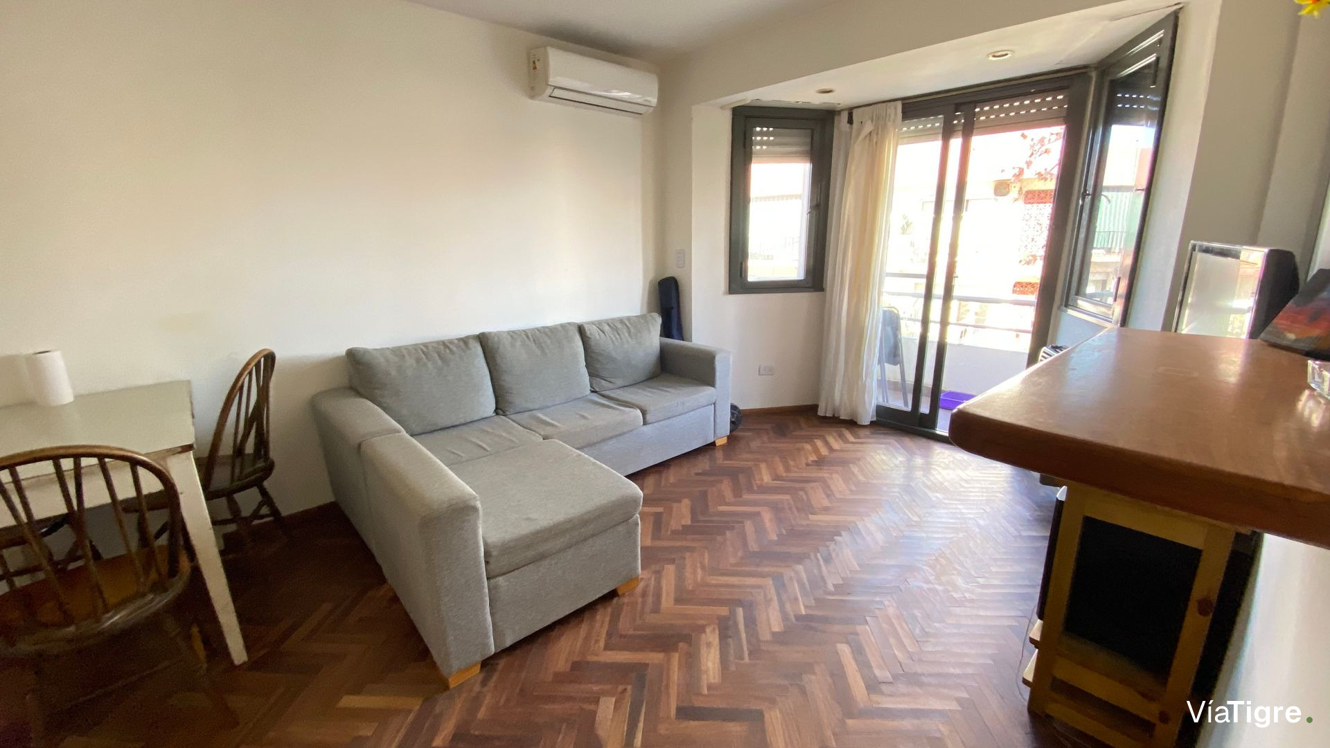 Venta Depto 2Amb Al Frente Balcon Cochera Tigre