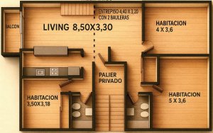 VENTA DEPARTAMENTO 4 AMB 2 COCHERAS 100mts OLIVOS