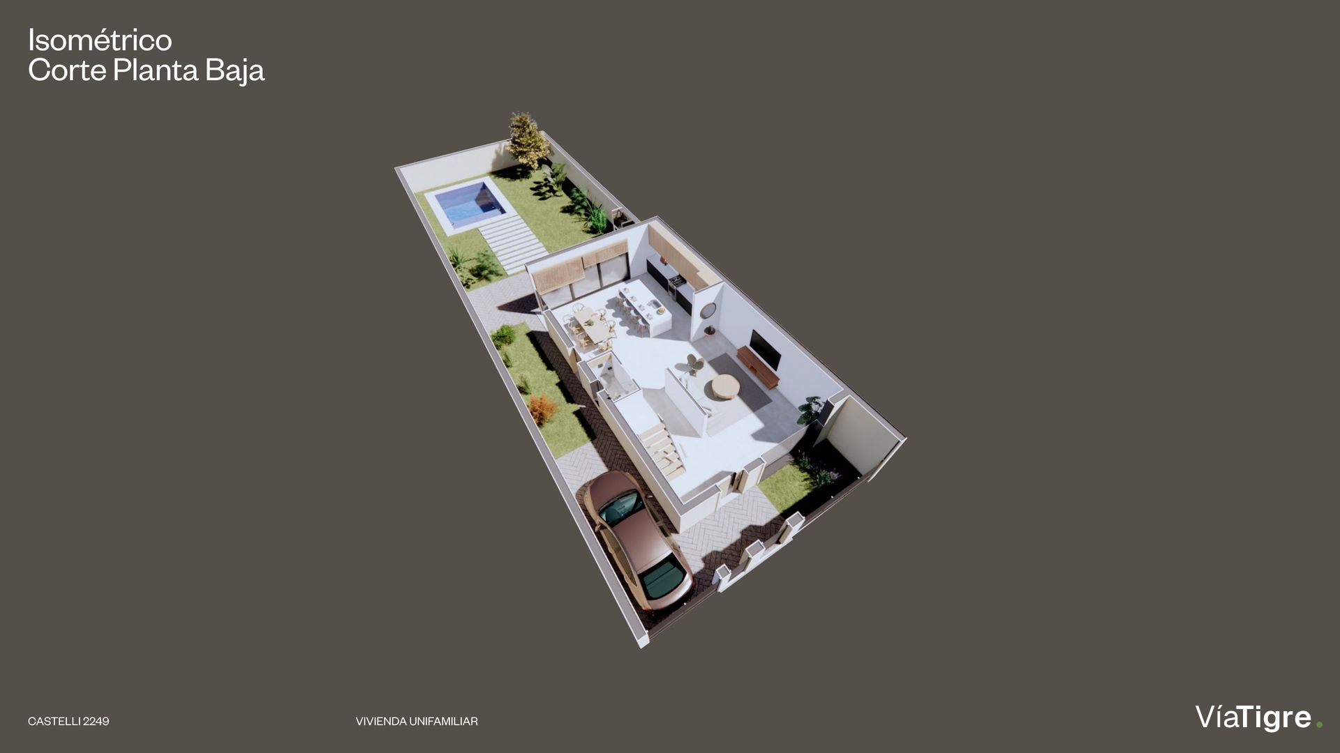 Casa 4 Amb Martinez Pileta Moderna Premium Pileta