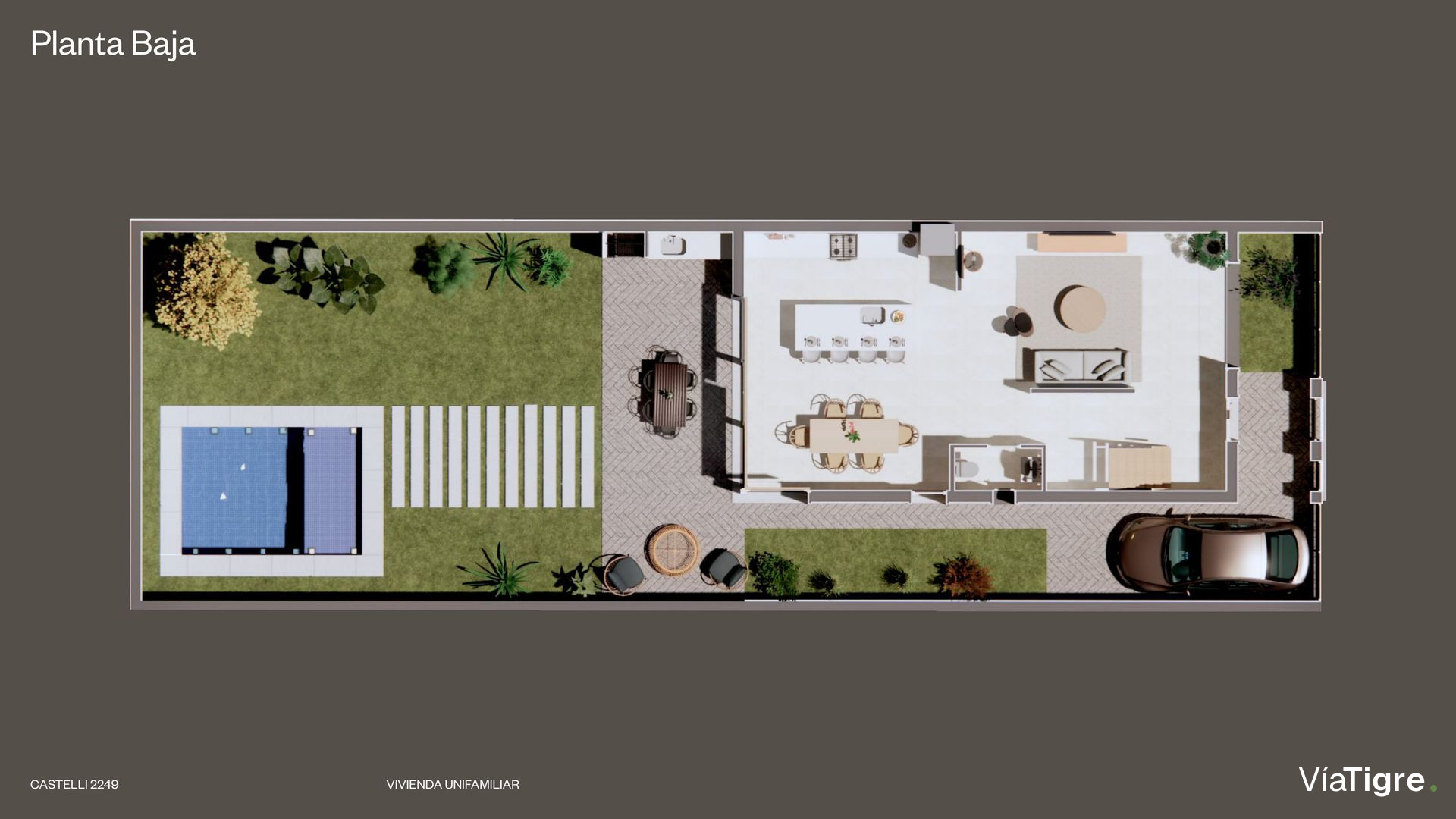 Casa 4 Amb Martinez Pileta Moderna Premium Pileta