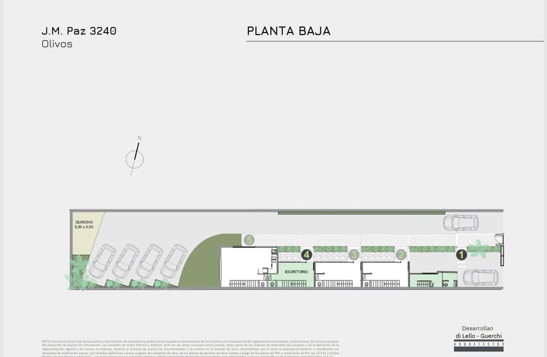 Venta Depto 2 Ambientes. Cochera. Florida.