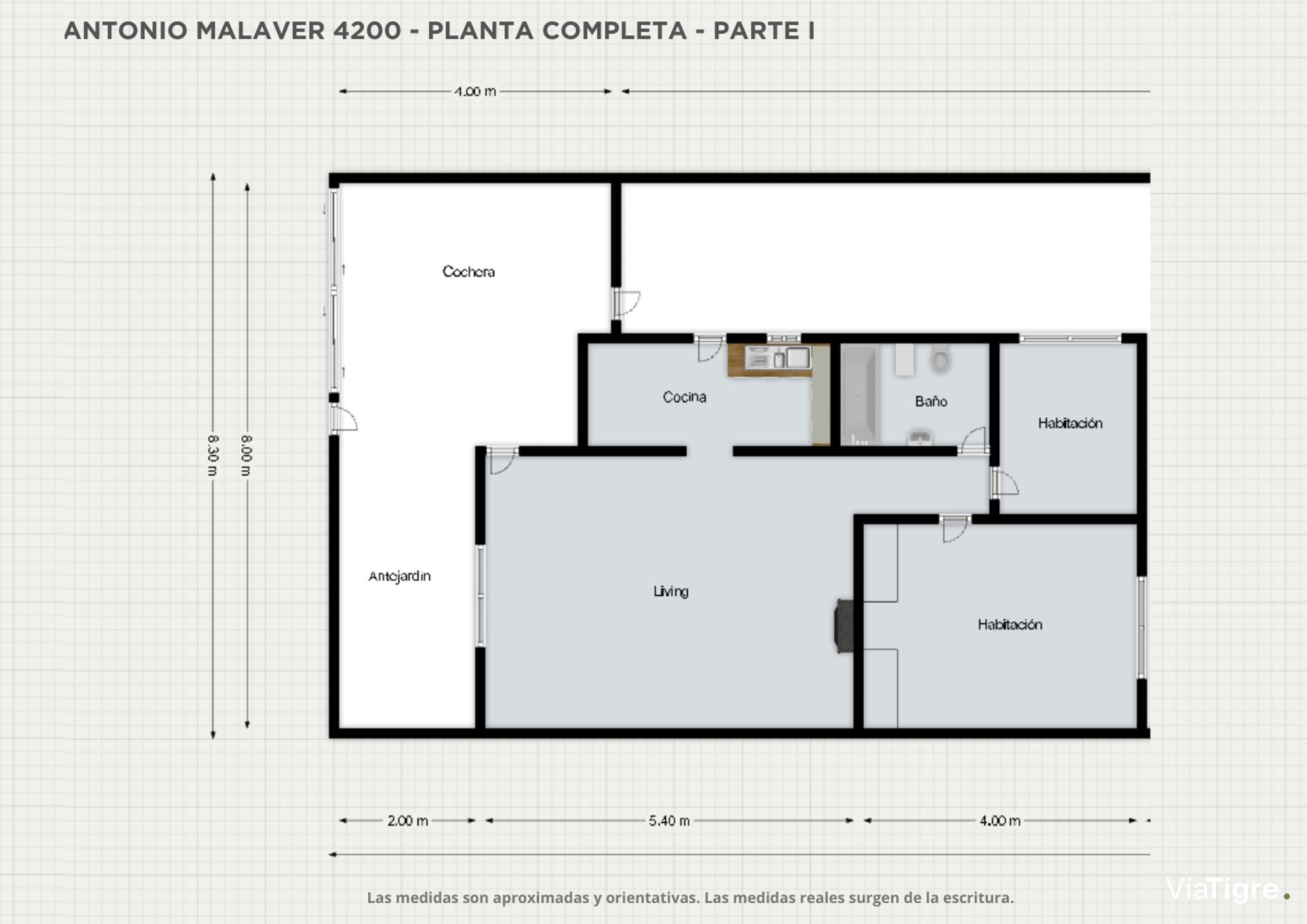 Casa 3 Amb Lote Propio c/ Cocheras en Florida
