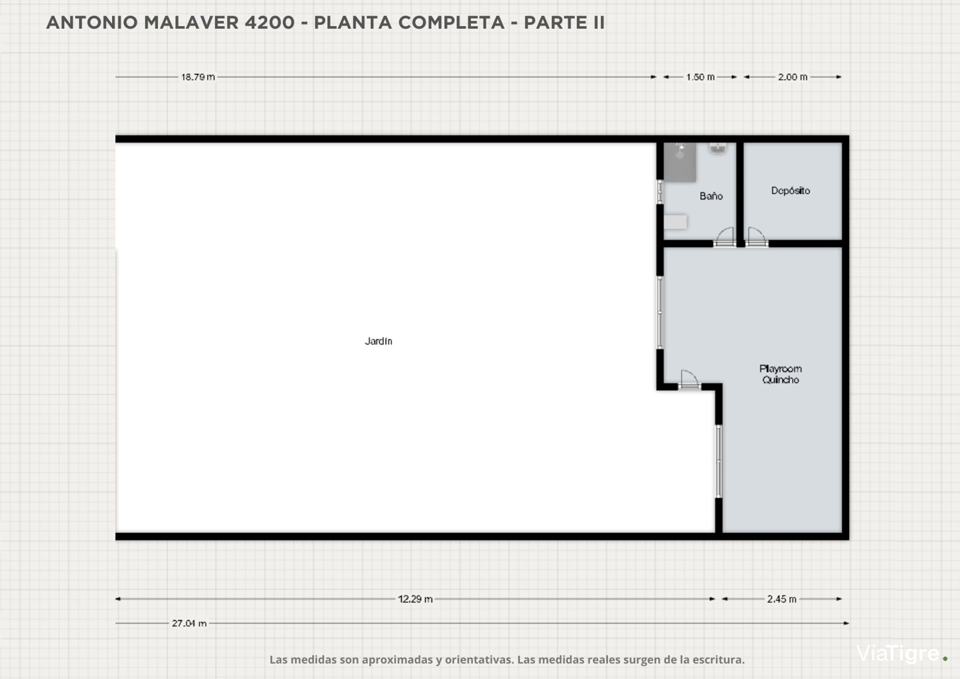 Casa 3 Amb Lote Propio c/ Cocheras en Florida