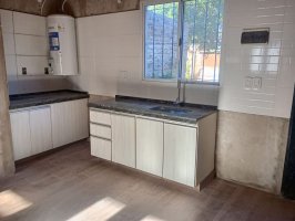 3-room house on own lot in Boulogne to finish.